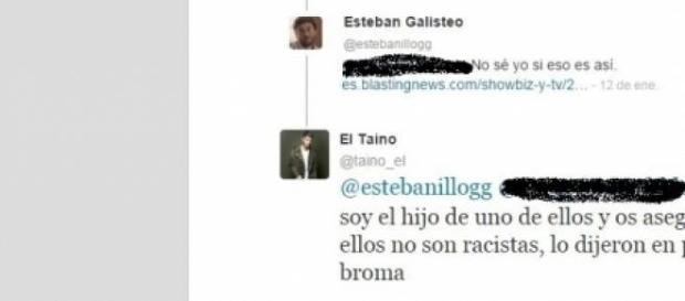 El Taino defendiendo a Los Chunguitos El Taino defendiendo a Los Chunguitos