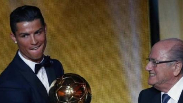 Cristiano Ronaldo,vincitore del Pallone d'Oro 2014