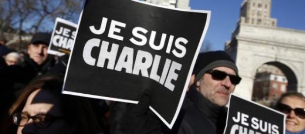 Aplicação "Je suis Charlie". Aplicação "Je suis Charlie".