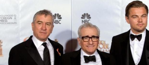 De Niro, Scorsese y DiCaprio De Niro, Scorsese y DiCaprio