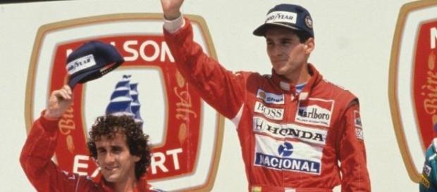 Senna e Prost, 1988 (imagem Wikipedia) Senna e Prost, 1988 (imagem Wikipedia)