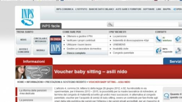 Voucher baby sitter o asilo nido, come richiederlo