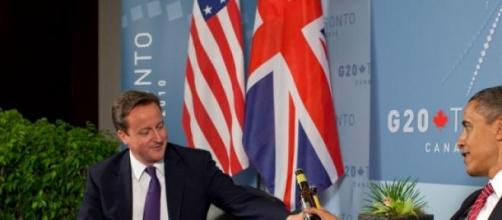 Cameron and Obama at G20 summit in Toronto