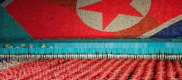 En Corée du Nord, la propagande est omniprésente. En Corée du Nord, la propagande est omniprésente.