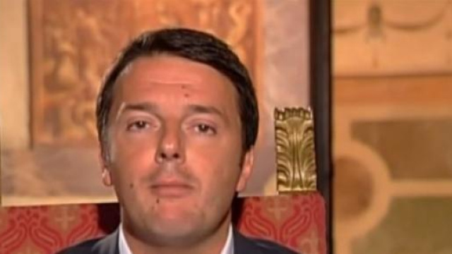 Renzi e la Merkel a Firenze