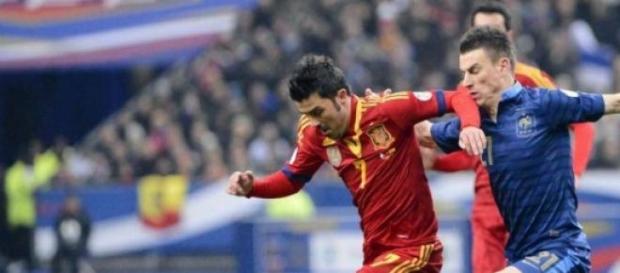El jugador asturiano David 'El Guaje' Villa El jugador asturiano David 'El Guaje' Villa