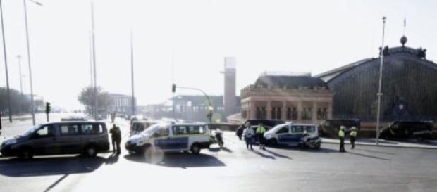 Imagen del aspecto que presentaba Atocha. Imagen del aspecto que presentaba Atocha.