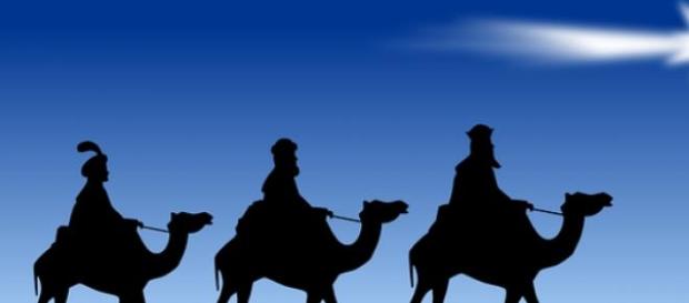 Representación idealizada de los tres Reyes Magos Representación idealizada de los tres Reyes Magos