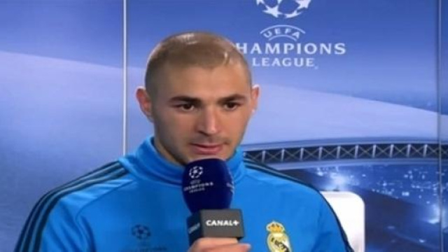 Benzema, attaccante del Real Madrid
