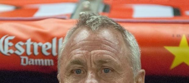 Johan Cruyff, antigo futebolista do Barcelona. Johan Cruyff, antigo futebolista do Barcelona.