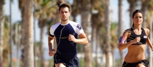 Runners en imagen de archivo Runners en imagen de archivo