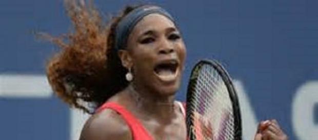 Serena is safely through to round two in Melbourne Serena is safely through to round two in Melbourne