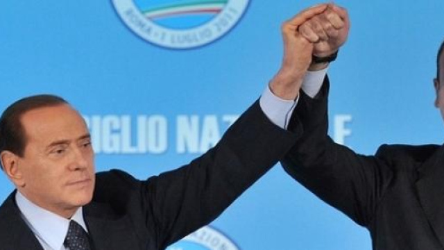 Silvio Berlusconi e Angelino Alfano