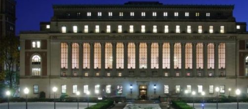 Biblioteca en la Universidad de Columbia