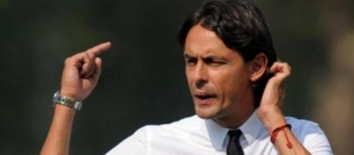 Filippo Inzaghi, allenatore del Milan