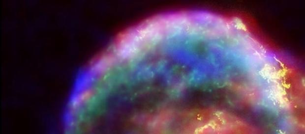 Imagen de una estrella supernova Imagen de una estrella supernova