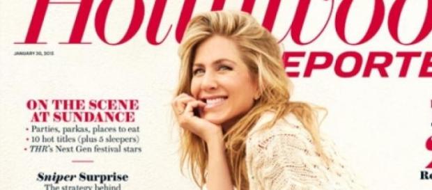 Jennifer Aniston na capa da «Hollywood Reporter» Jennifer Aniston na capa da «Hollywood Reporter»