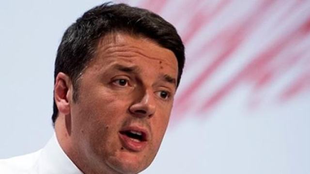 Il Presidente del Consiglio Matteo Renzi 