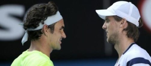 Andreas Seppi e Roger Federer