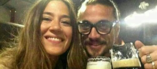 Osvaldo con Jimena, la compagna 