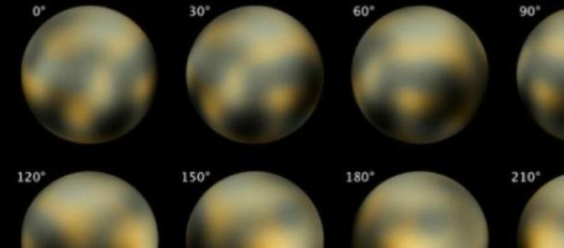Fotos de Plutão registradas pelo telescópio Hubble Fotos de Plutão registradas pelo telescópio Hubble