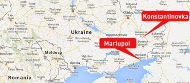 Mariupol - ostrzelane miasto Mariupol - ostrzelane miasto