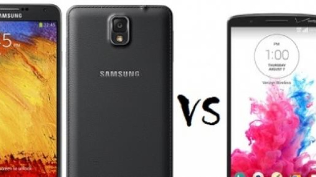 Samsung Galaxy Note 3 vs LG G3