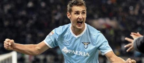 Mirosław Klose, attaccante della Lazio