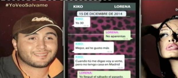 Las pruebas de Kiko Rivera estuvo con Lorena Las pruebas de Kiko Rivera estuvo con Lorena