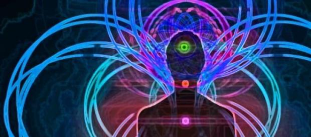 Os chakras no corpo humano Os chakras no corpo humano