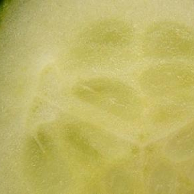 cucumber portion and seeds