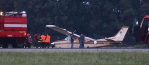 Incidente aereo Linate 2013, foto tgcom