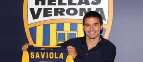 Saviola, attaccante argentino del Verona