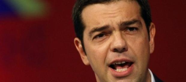 Il vincitore e leader di Syriza, Alexis Tsipras Il vincitore e leader di Syriza, Alexis Tsipras