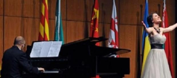 la joven soprano ucraniana Olga Kulchynska la joven soprano ucraniana Olga Kulchynska