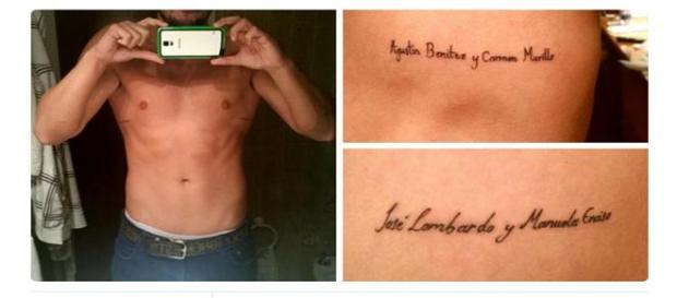 MYHYV: Los nuevos tatuajes de Manu MYHYV: Los nuevos tatuajes de Manu