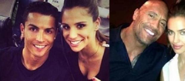 Las nuevas parejas de CR7 y la modelo rusa Irina Las nuevas parejas de CR7 y la modelo rusa Irina