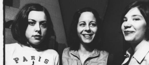 Le Sleater-Kinney all'inizio della loro carriera Le Sleater-Kinney all'inizio della loro carriera