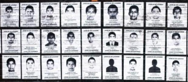 Les étudiants d'Ayotzinapa sont disparus. Les étudiants d'Ayotzinapa sont disparus.