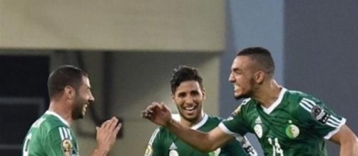 Nabil Bentaleb scored Algeria's second 