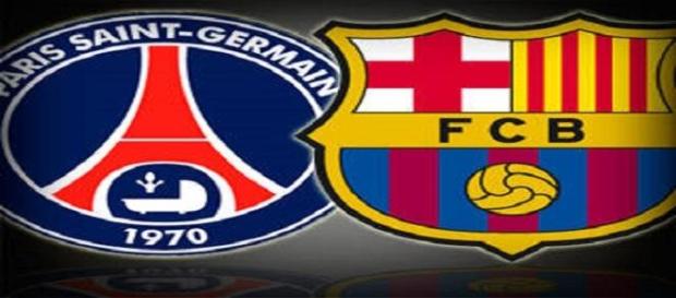 Barcelona e Paris Saint-Germain (PSG). Barcelona e Paris Saint-Germain (PSG).