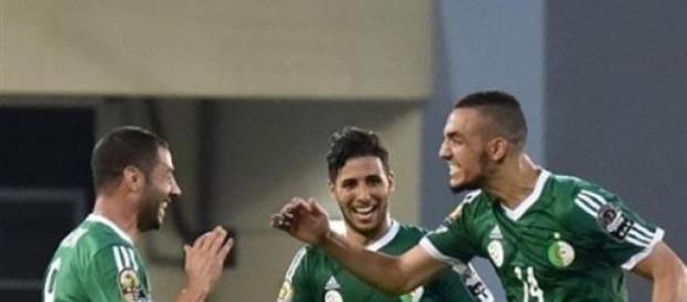 Nabil Bentaleb scored Algeria's second Nabil Bentaleb scored Algeria's second