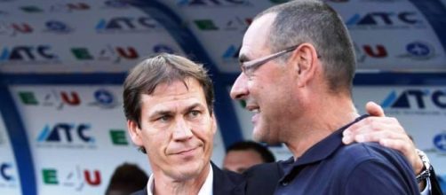 I mister Rudi Garcia e Maurizio Sarri