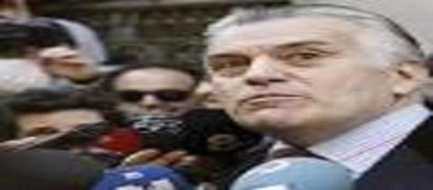 Barcenas, a la salida de la Audiencia Nacional. Barcenas, a la salida de la Audiencia Nacional.