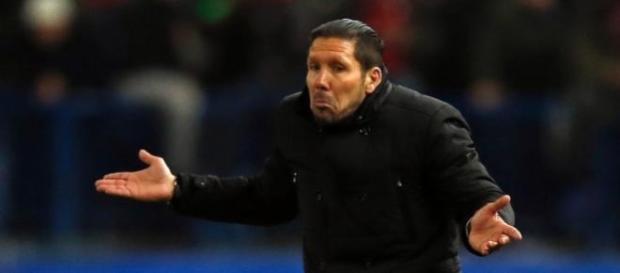 Diego Simeone - Treinador do Atlético de Madrid Diego Simeone - Treinador do Atlético de Madrid