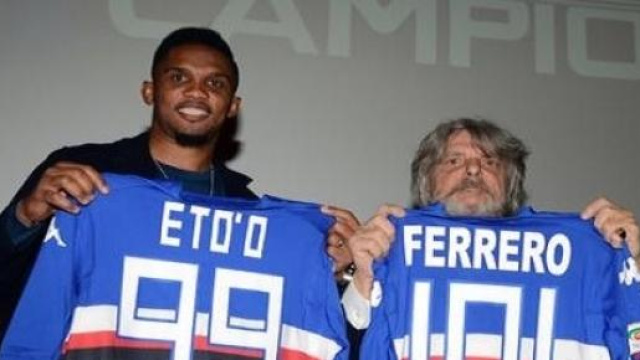 Samuel Eto'o la nuova stella della Sampdoria!