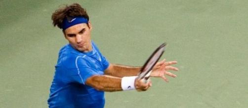 Tennis player Roger Federer 
