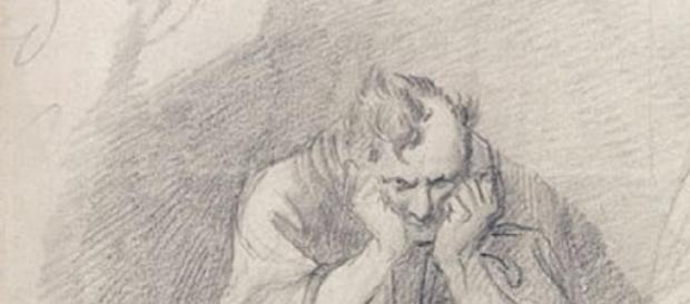Richard Cosway - Timon of Athens Before His Cave Richard Cosway - Timon of Athens Before His Cave