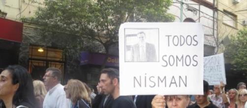 Imagen de la pasada marcha por el fiscal Nisman