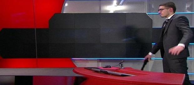 Images captured inside the studios of NOS Images captured inside the studios of NOS